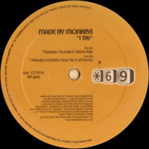 Made By Monkeys - I Try (12", 2/2) (Mint (M))