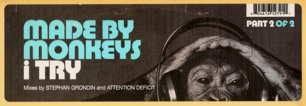 Made By Monkeys - I Try (12", 2/2) (Mint (M)) - Image 3
