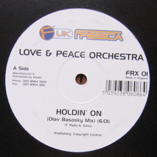 Love & Peace Orchestra - Holdin' On (12") (Very Good (VG))