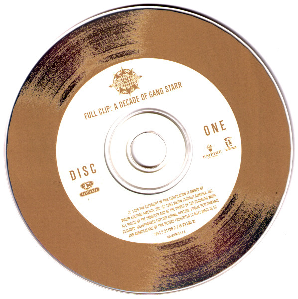 Gang Starr - Full Clip: A Decade Of Gang Starr (2xCD, Comp) (Near Mint (NM or M-)) - Image 3