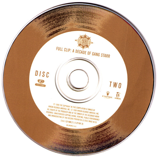 Gang Starr - Full Clip: A Decade Of Gang Starr (2xCD, Comp) (Near Mint (NM or M-)) - Image 4
