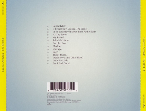 Groove Armada - The Best Of (CD, Comp) (Near Mint (NM or M-)) - Image 2
