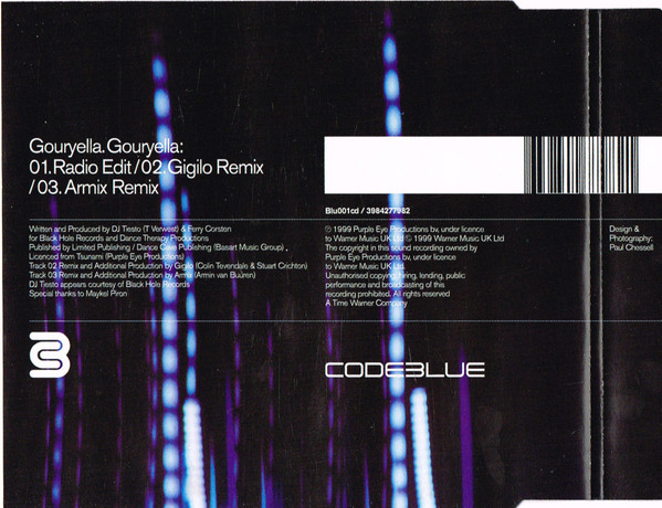 Gouryella - Gouryella (CD, Single) (Near Mint (NM or M-)) - Image 2