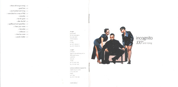 Incognito - 100° And Rising (CD, Album) (Very Good (VG)) - Image 5