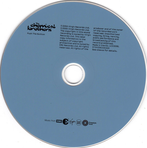 The Chemical Brothers - Push The Button (CD, Album, Copy Prot.) (Very Good Plus (VG+)) - Image 3