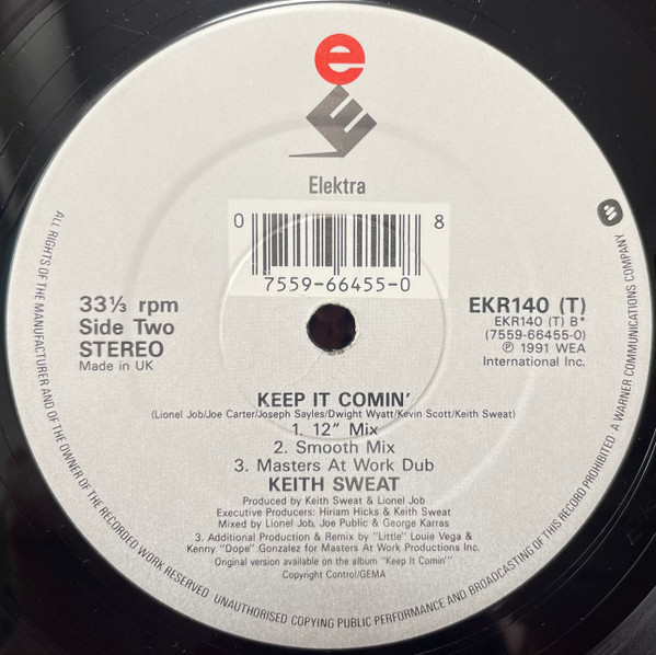 Keith Sweat - Keep It Comin' (12") (Very Good Plus (VG+)) - Image 4