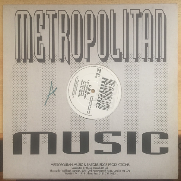 D.M.B. - Can't Get Enough (12") (Very Good Plus (VG+)) - Image 2
