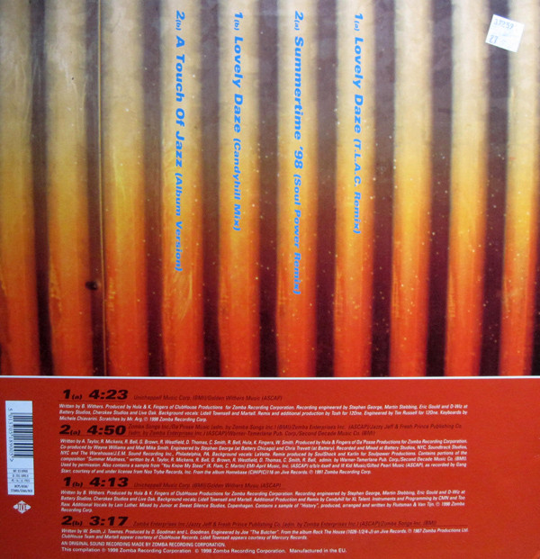 DJ Jazzy Jeff & The Fresh Prince - Lovely Daze (12") (Very Good Plus (VG+)) - Image 2