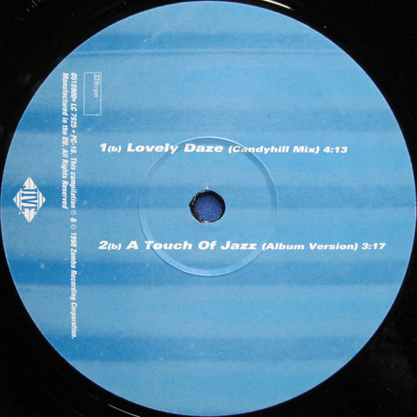 DJ Jazzy Jeff & The Fresh Prince - Lovely Daze (12") (Very Good Plus (VG+)) - Image 4