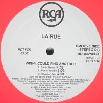 La Rue (5) - Wish I Could Find Another (12", Promo) (Near Mint (NM or M-))