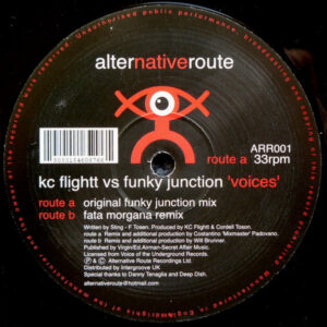 KC Flightt Vs Funky Junction - Voices (12") (Very Good Plus (VG+))