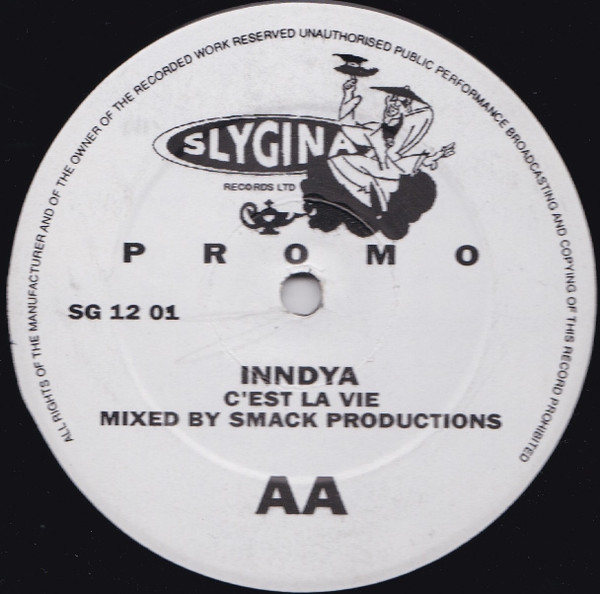 Inndya - C'est La Vie (12", Promo) (Very Good (VG))