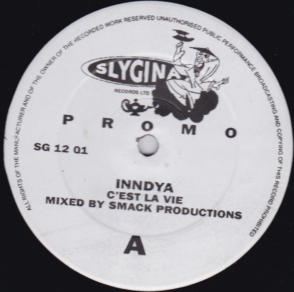 Inndya - C'est La Vie (12", Promo) (Very Good (VG)) - Image 2