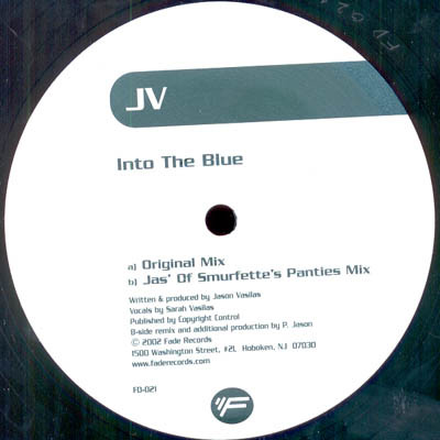 JV - Into The Blue (12") (Near Mint (NM or M-)) - Image 3