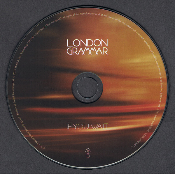 London Grammar - If You Wait (CD, Album, Dig) (Near Mint (NM or M-)) - Image 5