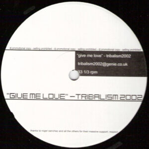 Alcatraz / Thimo U. Seidel - Give Me Love / Drumrush (Tribalism 2002 Remixes) (12", Promo, Unofficial) (Very Good Plus (VG+))