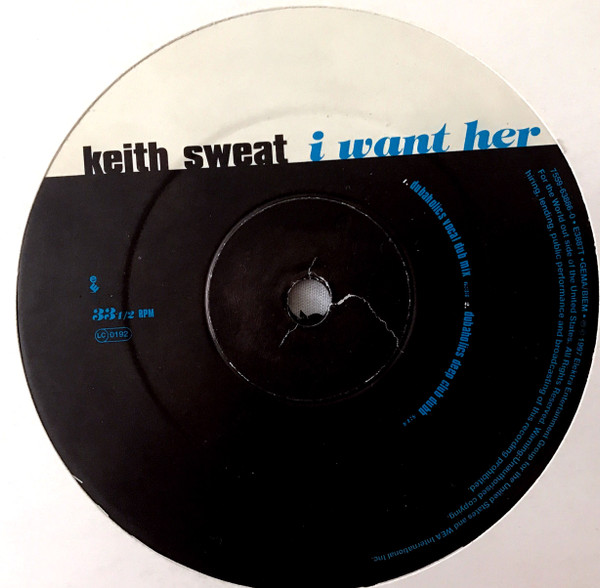 Keith Sweat - I Want Her (12") (Near Mint (NM or M-)) - Image 4