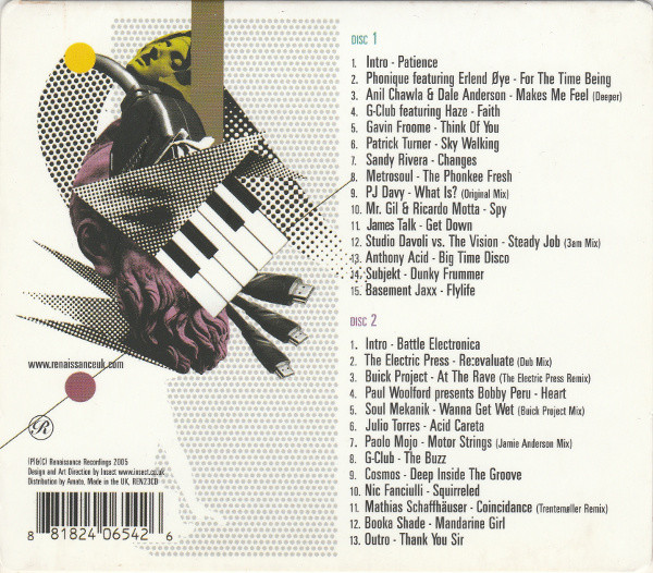 Nic Fanciulli - Renaissance Presents Nic Fanciulli (2xCD, Mixed) (Near Mint (NM or M-)) - Image 3