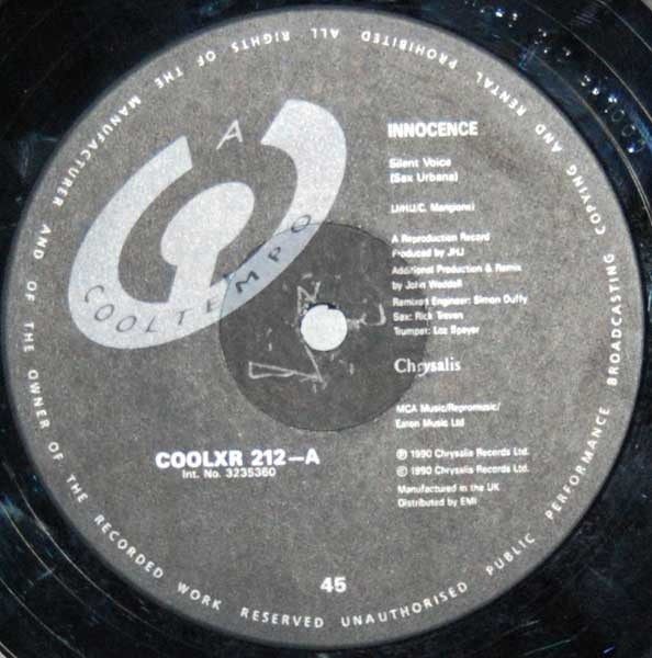 Innocence - Silent Voice (Remix) (12") (Near Mint (NM or M-)) - Image 3