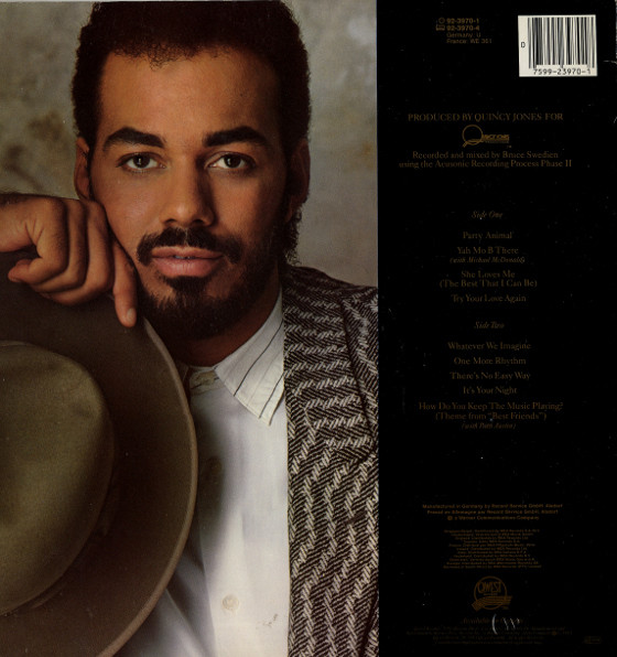 James Ingram - It's Your Night (LP, Album) (Near Mint (NM or M-)) - Image 2