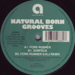 Natural Born Grooves - Fore Runner (12") (Very Good Plus (VG+))
