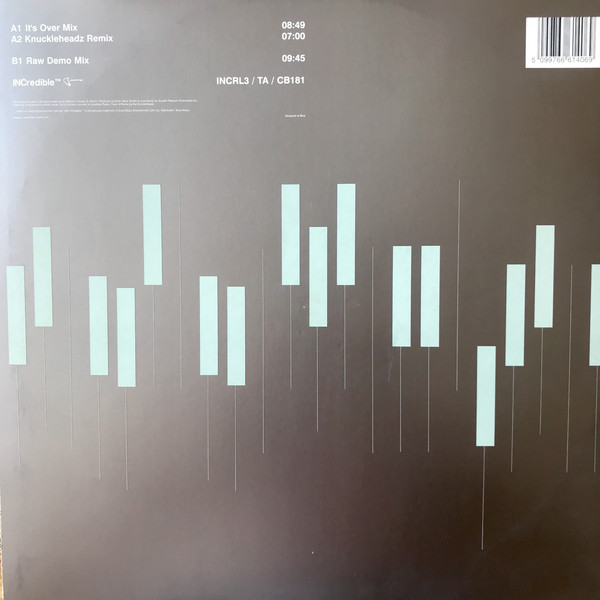 The Pianoheadz - It's Over (Distortion) (12") (Very Good Plus (VG+)) - Image 2