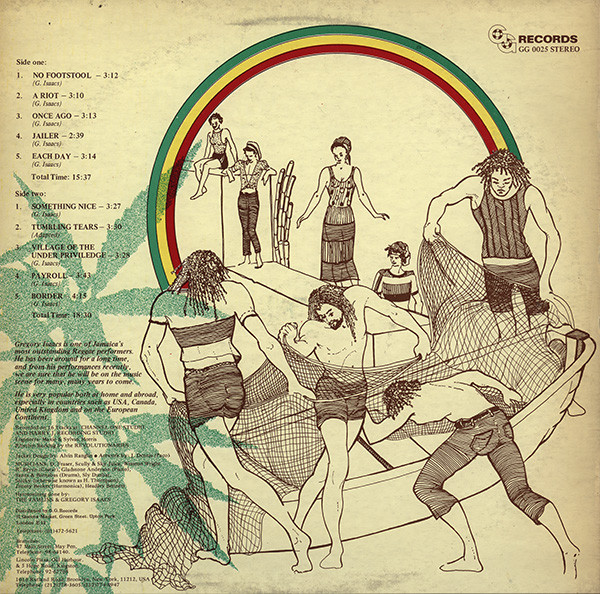 Gregory Isaacs - Best Of Gregory Isaacs Volume 2 (LP, Album) (Very Good Plus (VG+)) - Image 2