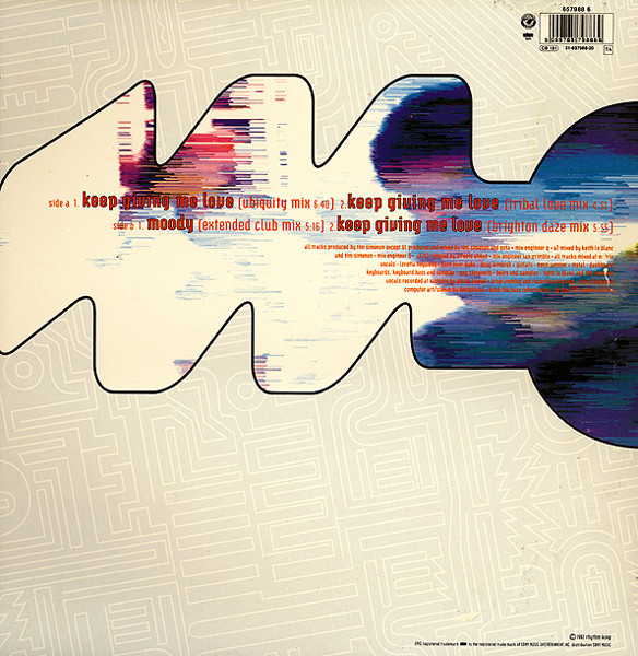 Bomb The Bass - Keep Giving Me Love (12") (Near Mint (NM or M-)) - Image 2