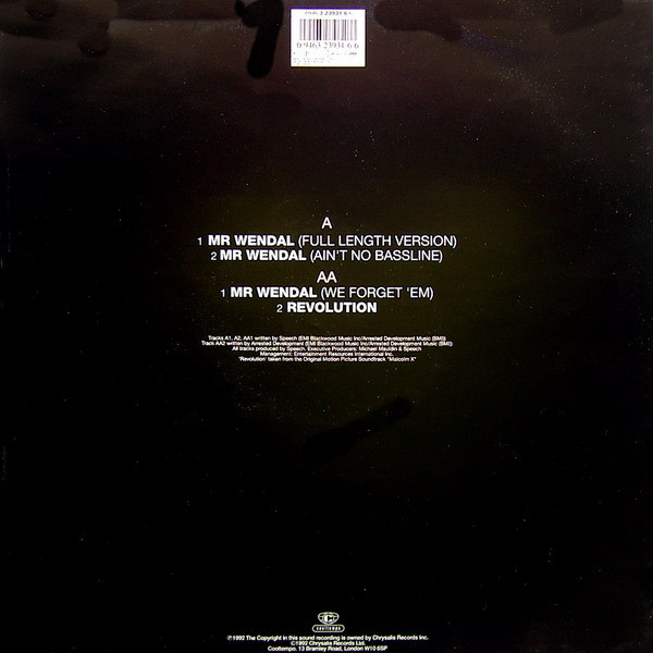 Arrested Development - Mr. Wendal (12") (Very Good Plus (VG+)) - Image 2