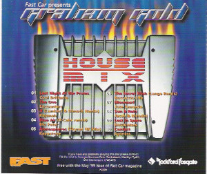 Graham Gold - Fast Car Presents Graham Gold - House Mix (CD, Comp, Mixed) (Near Mint (NM or M-))