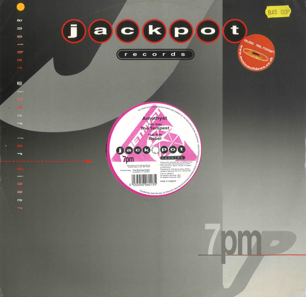 Amethyst - The Tempest / Babel (12") (Very Good (VG)) - Image 3