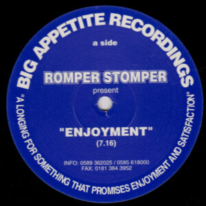 Romper Stomper - Enjoyment (12") (Near Mint (NM or M-))