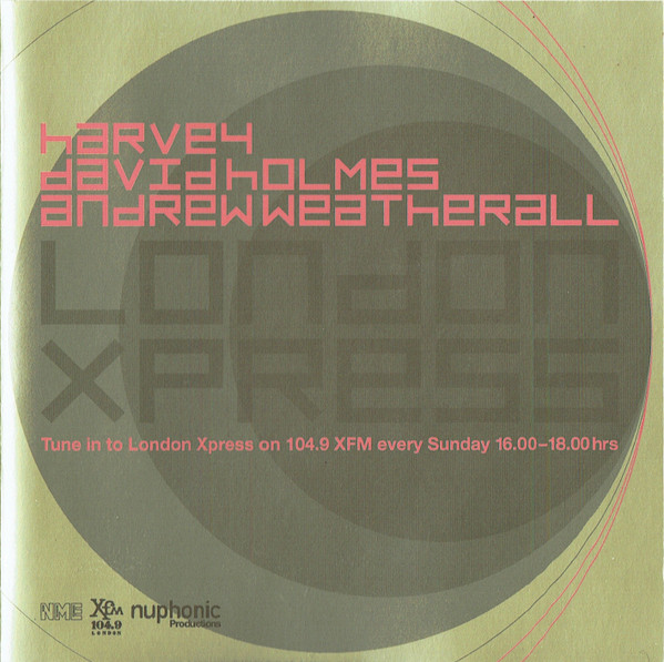 DJ Harvey / David Holmes / Andrew Weatherall - London Xpress (CD, Mixed) (Very Good Plus (VG+))