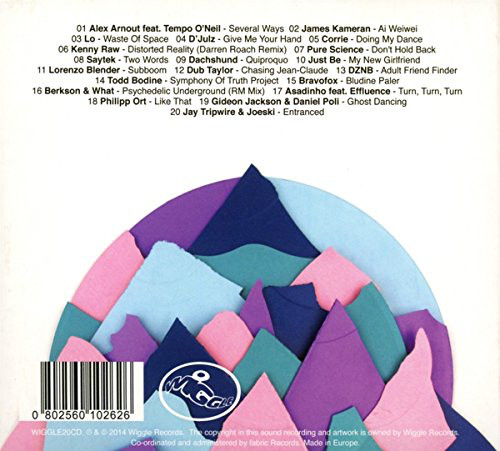 Terry Francis, Nathan Coles & Eddie Richards - Wiggle For 20 Years (CD, Mixed) (Mint (M)) - Image 2