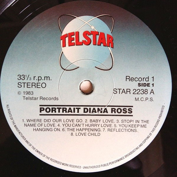 Diana Ross - Portrait - All Her Greatest Hits Volume 1 & 2 (2xLP, Comp, RE) (Very Good (VG)) - Image 3