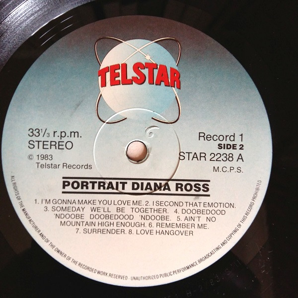 Diana Ross - Portrait - All Her Greatest Hits Volume 1 & 2 (2xLP, Comp, RE) (Very Good (VG)) - Image 4