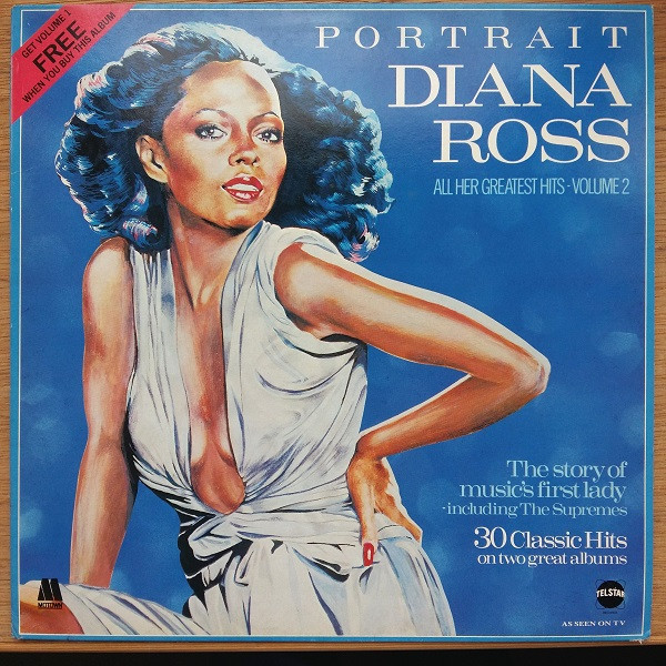 Diana Ross - Portrait - All Her Greatest Hits Volume 1 & 2 (2xLP, Comp, RE) (Very Good (VG)) - Image 5