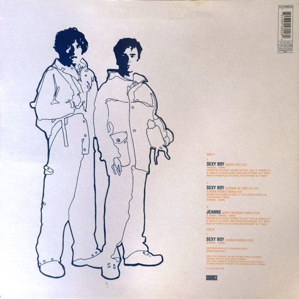 AIR - Sexy Boy (12", Single) (Near Mint (NM or M-)) - Image 2