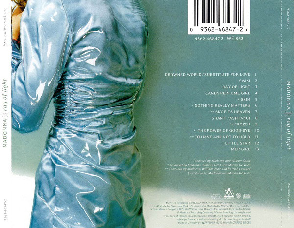 Madonna - Ray Of Light (CD, Album) (Near Mint (NM or M-)) - Image 2