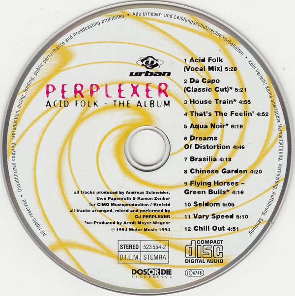 Perplexer - Acid Folk - The Album (CD, Album) (Very Good (VG)) - Image 3