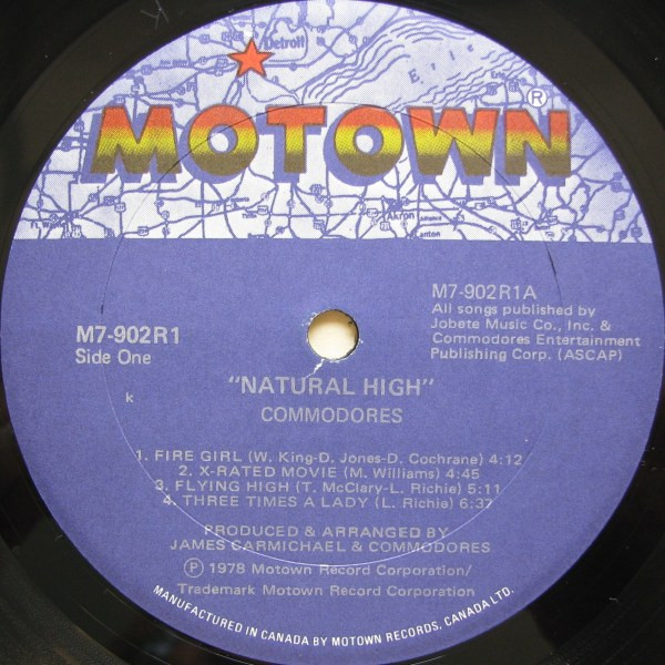 Commodores - Natural High (LP, Album) (Near Mint (NM or M-)) - Image 3