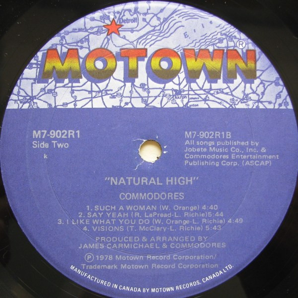 Commodores - Natural High (LP, Album) (Near Mint (NM or M-)) - Image 4
