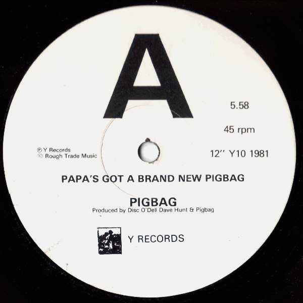 Pigbag - Papa's Got A Brand New Pigbag (12", Single) (Very Good (VG))
