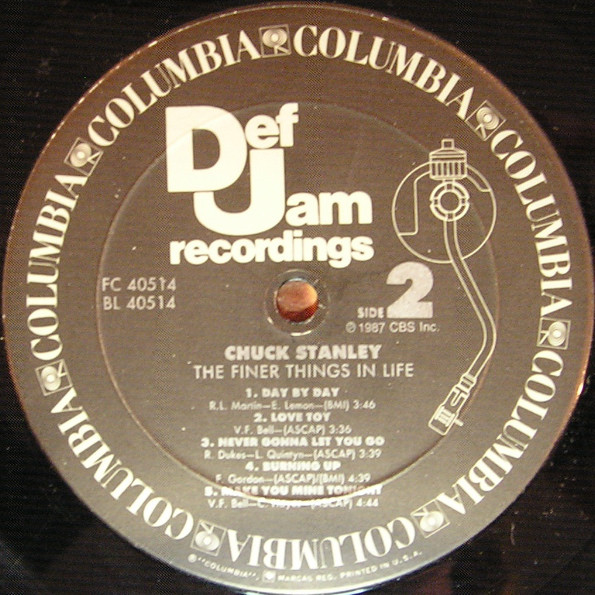 Chuck Stanley - The Finer Things In Life (LP, Album, Car) (Near Mint (NM or M-)) - Image 3