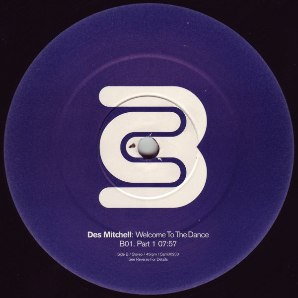 Des Mitchell - Welcome To The Dance (12", Promo) (Very Good Plus (VG+)) - Image 3