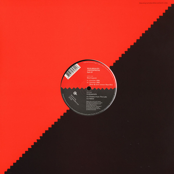 Muslimgauze / Underspreche - Split EP (12", EP) (Mint (M)) - Image 2