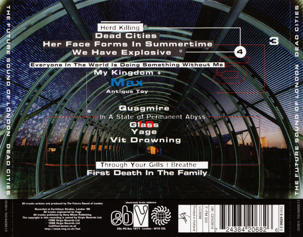 The Future Sound Of London - Dead Cities (CD, Album) (Near Mint (NM or M-)) - Image 2