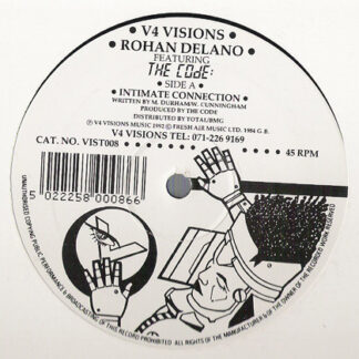 Rohan Delano Featuring The Code - Intimate Connection (12") (Very Good Plus (VG+))