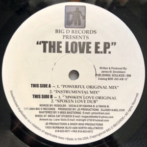 Rosalen, Davina B. & Tanya M. - The Love E.P. (12") (Very Good Plus (VG+))