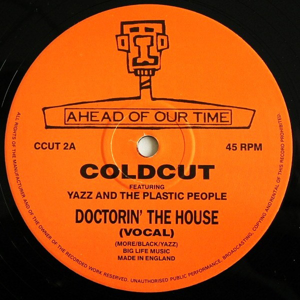 Coldcut - Doctorin' The House (12") (Very Good Plus (VG+)) - Image 3